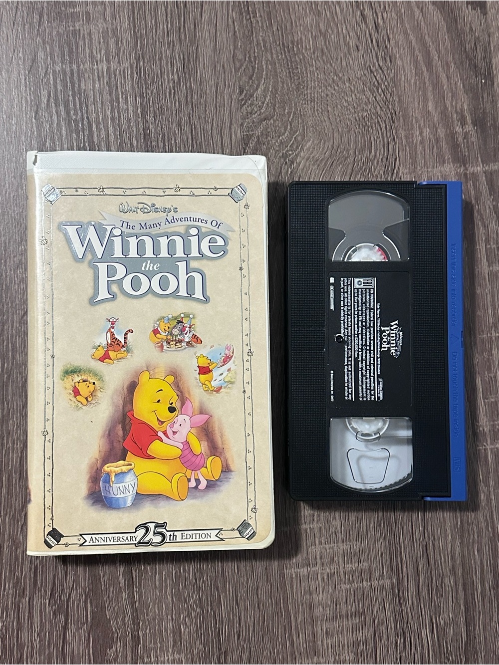 The Many Adventures of Winnie the Pooh VHS